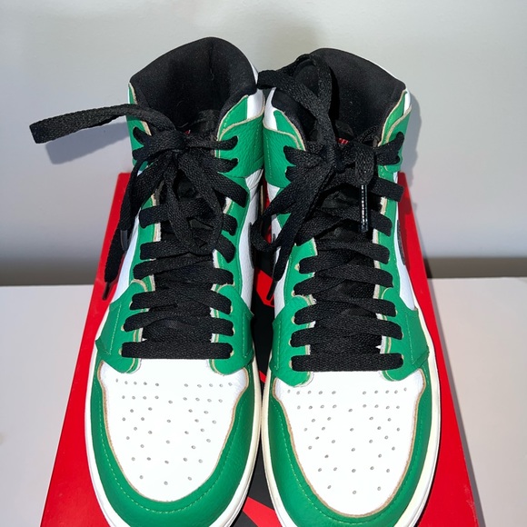 Jordan 1 Retro High Lucky Green, size 8W - Picture 3 of 3
